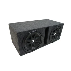 Autoradio Universale Porta Ventilata Doppio 15" Kicker Comp C15 Sub Box - Finale 2 Ohm - Foto 1 di 5