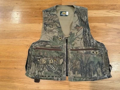 Cabela’s Canvas Vest Hunting Camo Realtree Mens M/L  W/ Polypropylene Inserts - Image 1 of 4