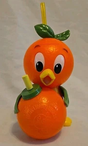 Disney Parks 2023 Epcot Flower Garden Festival Orange Bird Sipper Cup With Straw - Picture 1 of 16
