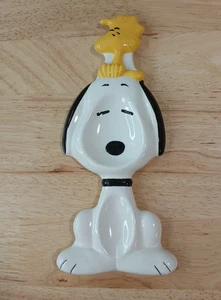 Snoopy and Woodstock Spoon Tray-Treasure Craft *Pre-Owned* - Picture 1 of 7
