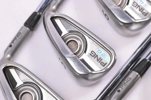 Ping G Series Irons / 4-PW / Black Dot / Regular Flex Ping AWT 2.0 Shafts - Picture 1 of 7