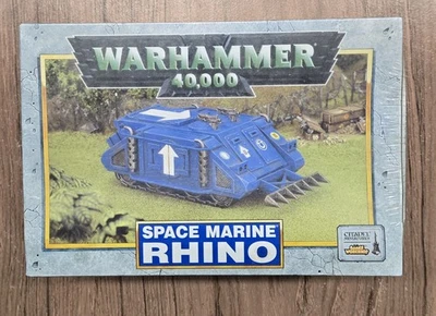 Warhammer 40K Space Marine Rhino Kit (3rd Ed 1999) Vintage Sealed OOP GW - Image 1 of 4