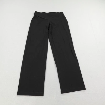 Eileen Fisher Pants Womens Petite Small Black Stretchy Flexible Relaxed Fit - Image 1 of 4