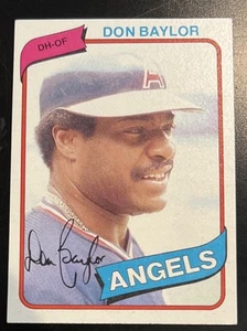 1980 Topps Baseball Don Baylor 285 - Picture 1 of 2