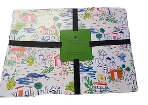 Kate Spade Multi-Color Coastal Vacation PVC Placemats - Set of 6 NWT - Picture 1 of 5