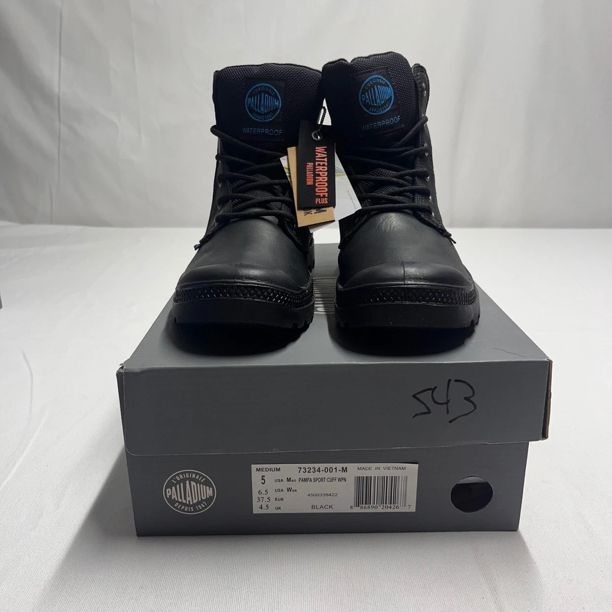Palladium Pampa Oxford Sneakers – Canvas-Obermaterial, Baumwolle, EVA-Sohle, Klassisches Design