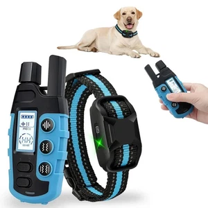 No Shock Dog Training Collar Remote Waterproof E Collar w/ Beep Vibration - RS2 - Picture 1 of 6