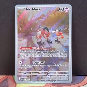 Mr. Mime 179/165 Scarlet & Violet 151 Illustration Rare Full Art Pokemon - Picture 1 of 2