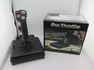 CH Products Pro Throttle PTU996 & F-16 Flight Stick PC USB Controllers EXCELLENT - Picture 1 of 20