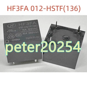 5PCS New HF3FA 012-HSTF(136)  10A Coil:12V 4-pin Relay #TT - Picture 1 of 1