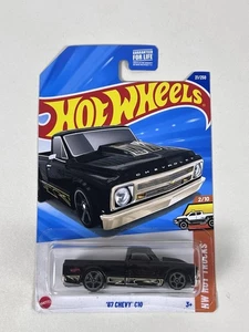 Hot Wheels '67 Chevy C10 HW Hot Trucks 2/10 21/250 Black - Picture 1 of 4