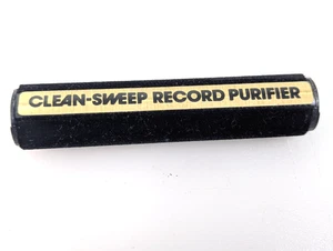Vintage Clean Sweep Schallplattenreiniger mit Original Tasche und Tuch - Bild 1 von 8