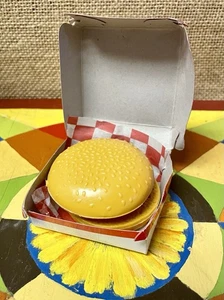 Vtg McDonalds Play Food I’M LOVING IT Hamburger In BOX RARE HTF McD-439 - Picture 1 of 8