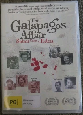 The Galapagos Affair Satan Came to Eden DVD Cate Blanchett, Diane Kruger NEW R4 - image 1 of 2