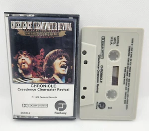 RARE! Chronicle 20 Greatest Hits Creedence Clearwater Revival Cassette Fantasy - Picture 1 of 2