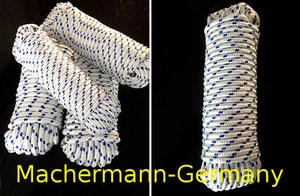Nr.44 Trosse, Leine, Polypropylen Seil 10 mm x 30 m, PP Flechtseil, Schnur,Weiß - Picture 1 of 4