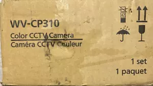 Panasonic WP-CP310 Series Day/Night Fixed Camera Indoor Box CCTV Analog Security - Picture 1 of 4