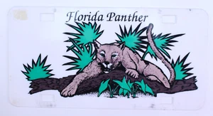 De colección Florida Panther Placa de Plástico Auto Show Clásico Booster Protect - Imagen 1 de 18