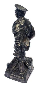 WW1 Horse Gunner Military Figurine Cold Cast Bronze Statue Sculpture - Picture 1 of 6