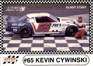 1991 Langenberg ARTGO #25 Kevin Cywinski Mosinee Wisconsin WI - NM Racing Card - Bild 1 von 2