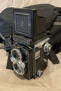 Yashica 635 TLR 120mm Kamera mit 35mm Film Conversion Adapter Kit *GETESTET / NEUWERTIG - Bild 1 von 16