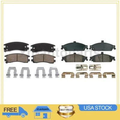 Juego de 2 pastillas de freno de disco de freno delanteras traseras Wagner para Oldsmobile Alero 1999~2004 Foto 1 de 4