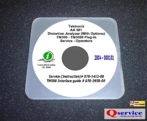 Tektronix TEK AA501 AA 501 AA-501 SERVICE - OPRS HANDBUCH - Bild 1 von 1