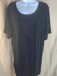 Vikki Vi Pullover Longtop super für unterwegs schwarz kurzarm XL Seitenschlitze - Bild 1 von 20