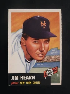 1953 Topps Baseball Card #38 Jim Hearn (NM) - Picture 1 of 2