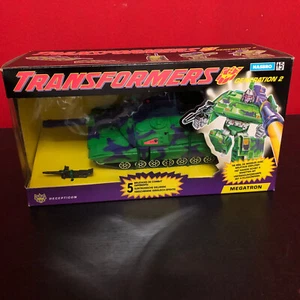 Vintage 1992 Transformers Megatron G2 Decepticon Green Tank Hasbro New Sealed - Foto 1 di 13