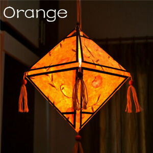 Thailand Handmade Paper Lantern Dried Flower Paper Lampshades Home Hanging Adorn