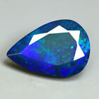 1.50 Cts_Inspiring !! 100 % Natural Multi-Color 3D Flash Welo Solid Black Opal