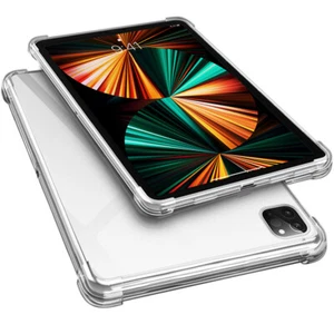 For iPad Pro 11" 12.9" inch 2021 2020 Case Shockproof TPU Protective Clear Cover - Picture 1 of 16
