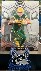 2024 Panini Mosaic - Christian Watson #80 - Packers - Picture 1 of 3