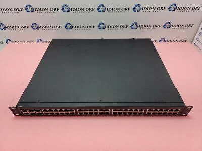 Conmutador de red Brocade ICX6450-48P PoE+ Gigabit 48 puertos, SKU 9987 grado B Foto 1 de 3