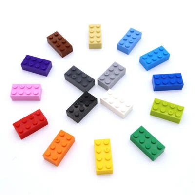 200x New For LEGO 2x4 Bricks Piece # 3001 Bulk Large Star Wars City Choose Color - Image 1 of 4