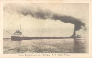 PC de barcos de vapor CANADÁ SS Lemoyne años 1910 - Imagen 1 de 2
