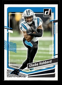 2023 Panini Donruss #40 Chuba Hubbard (NM+)(FTB) - Picture 1 of 2