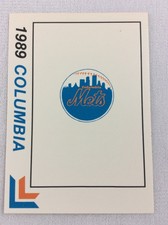 1989 Columbia Mets-South Atlantic League-BEST Baseball Card-Team Checklist