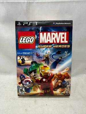 LEGO Marvel Super Heroes PS3 exclusivo de Walmart con figura Iron Patroit - nuevo sellado Foto 1 de 2