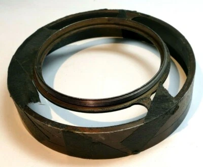 66mm OD Vented Lens Hood Shade screw in threaded male series VIII  - Image 1 of 4