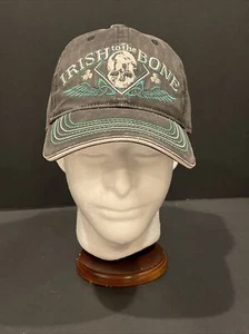 Gorra Exterior Marca Irlandesa hasta los Huesos Gris Gorra Sombrero Correa Trasera - Imagen 1 de 8
