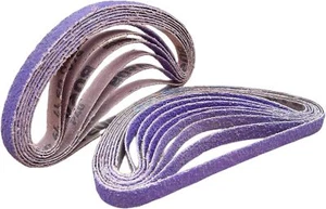 20PACK 1/2" x 18" File Sanding Belt 40-320 Grit Sander Belts for Metal Polishing - Picture 1 of 6