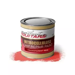 Transparent Red Nitrocellulose Chip Repair guitar paint - 50ml - Picture 1 of 2