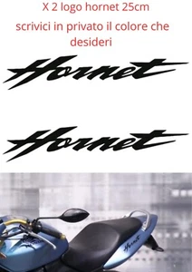 Adesivi Scritta Hornet Cb600f Honda Sostituzione Decalcomanie Aftermarket - Foto 1 di 1