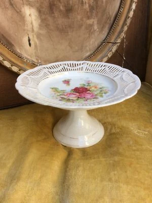 Coupe ancienne  À Fruit Mignardises Drageoir Porcelaine De Limoges Napoléon III - Photo 1/4