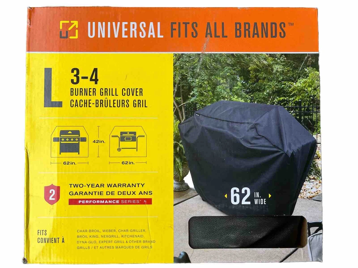 Charbroil Performance Medium Grillabdeckung – 132x102x58 Cm, UV- & Wasserfest, Mit Gurten
