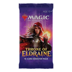 Booster THRONE of ELDRAINE / Thron von (englisch) Oko+Beast+Borrower+Henge+Royal - Bild 1 von 1