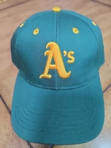 MLB Vintage Oakland A's Hat Strapback Cap By Drew Pearson NWT OSFM - Picture 1 of 12