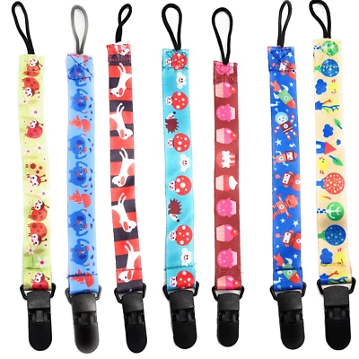 SPIRIUS Dummy Clips,Holder/Soother/Pacifier/chain boys girls baby infant strap